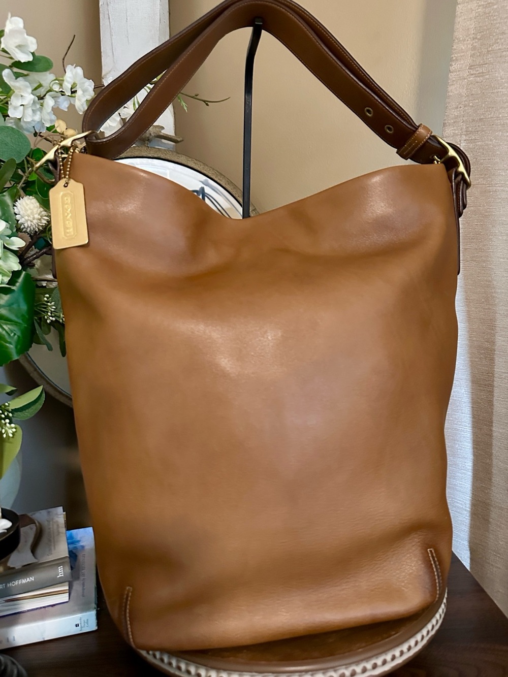 Vintage 2002 Coach Legacy Duffle Bucket Sac (9183) - Picture 6 of 16